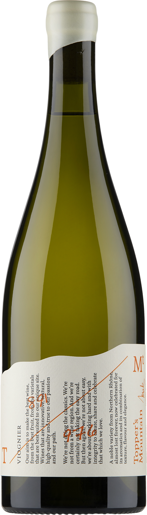 Topper's Mountain Wines Viognier  2023 New England bottle